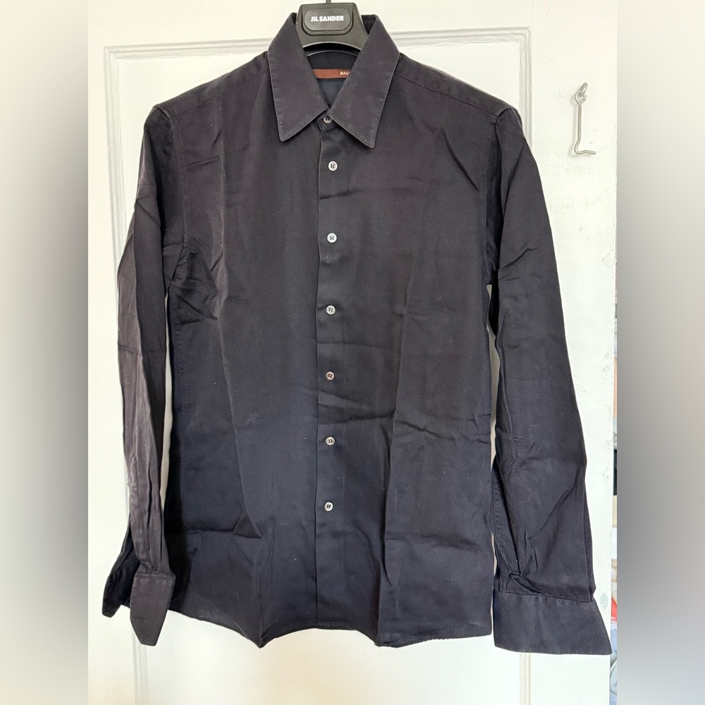 Bally Black Button-Up Shirt